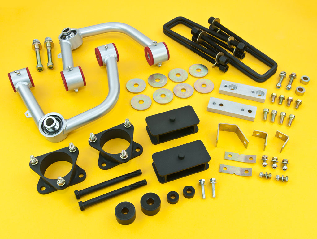 Steel Complete Lift Kit Front 3" Rear 2.5" 6Lug 20052014 4WD eBay